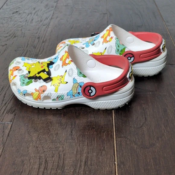 Toddler Crocs x Pokemon Pikachu Size 9c - Picture 4 of 9